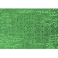 thumbnail image 1 of Ahgly Company Indoor Rectangle Oriental Emerald Green Industrial Area Rugs, 2' x 4', 1 of 4