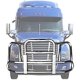 thumbnail image 6 of Compatible with Freightliner Cascadia 2008-2017 Grille Deer Moose Brush Bumper Guard - Chrome (Kozak Aftermarket), 6 of 11