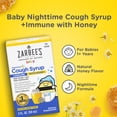 thumbnail image 6 of Zarbee's Baby Nighttime Cough Syrup + Immune, Honey Taste, 2 fl. oz, 6 of 14
