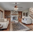 thumbnail image 5 of JONATHAN Y Becky 52" 3-Light Crystal LED Chandelier Fan With Remote, Oil Rubbed Bronze, 5 of 9