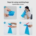 thumbnail image 4 of HOARBOEG Outdoor Home Disposable Bag Vomit Kit Emergency Disposal Kit Motion Sickness Cleaning Bag, 4 of 7