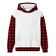 thumbnail image 5 of Sudadera con capucha para niños, cuello redondo, manga larga, ropa de abrigo para niños de talla mediana y grande, jersey, blusa de poliéster para niños, 5 of 5