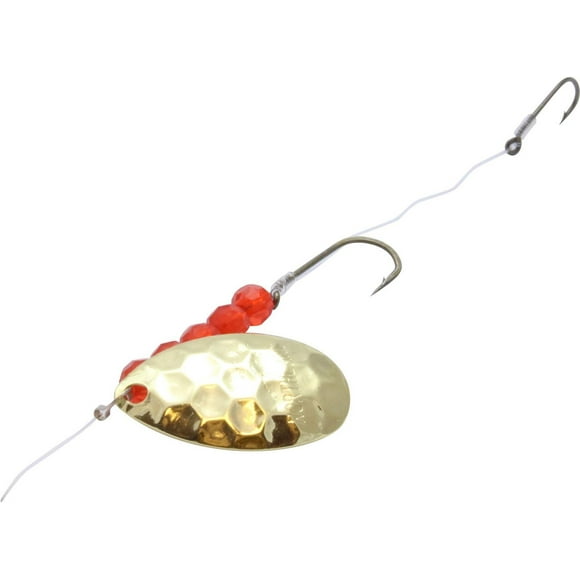 Northland WSR4M-HG Walleye Crawler Hauler, 40" Snell #4 Blade #4/#6 Hooks Hex Gold, A secret weapon for drifting