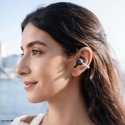 Open Ear Wireless Earbuds, Hi-Res LDAC Bluetooth 6.0 Clip-On Headphones with 32H Playtime, Secure Fit Sports Earbuds with Mic, Dual Device Connection for Running Workout Office