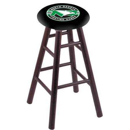 Dakota Cherry - Oak Bar Stool in Dark Cherry Finish with North Dakota Seat by the Holland Bar Stool Co.