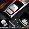 thumbnail image 3 of Cromo para BMW X5 E70 X6 E71 Auto coche freno de mano electrónico botón cubierta pegatina, 3 of 5