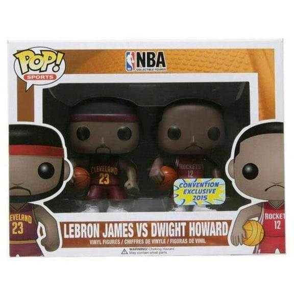 Funko POP! Sports NBA LeBron James vs. Dwight Howard 2-Pack Exclusive