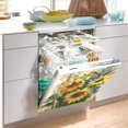 thumbnail image 5 of GZHJMY Bouquet of Sunflower Painting Large Dishwasher Magnet Magnetic Cover 20x26 in Refrigerator Sticker Washer Kitchen Home Decor, 5 of 5