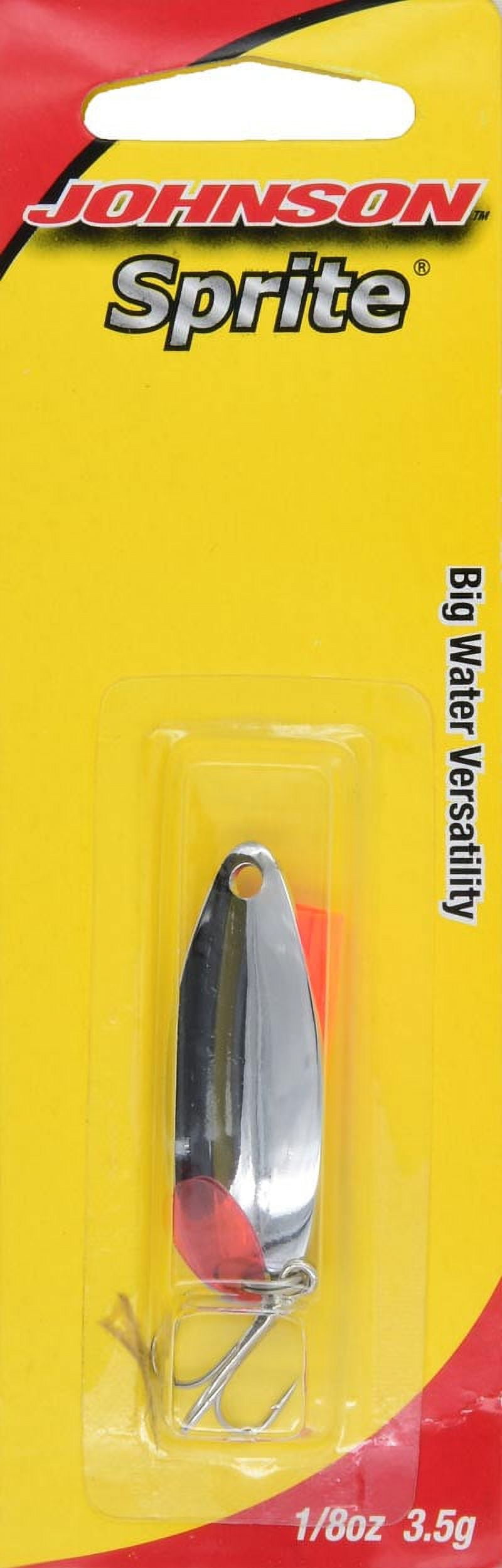Johnson Sprite Fishing Lure, Chrome, 1.75 in
