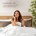 thumbnail image 3 of Bare Home Bamboo Body Pillowcase - Made from Rayon Fibers -  Soft, Cooling & Breathable - Taupe, 3 of 9
