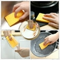 thumbnail image 5 of XiaoEN 6/12/24/30 Pieces Kitchen Sponge Bulk Natural Sponges for Dishes Compressed Wood Pulp Sponges Cleaning Sponge Without Scratching for Kitchen Bathroom, 3.9 x 2.4 x 0.12 Inch, 5 of 6