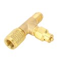 thumbnail image 1 of Refrigerant Charging Valve, Brass Refrigerant Exhaust Valve Accurate  for Repairing, 1 of 7