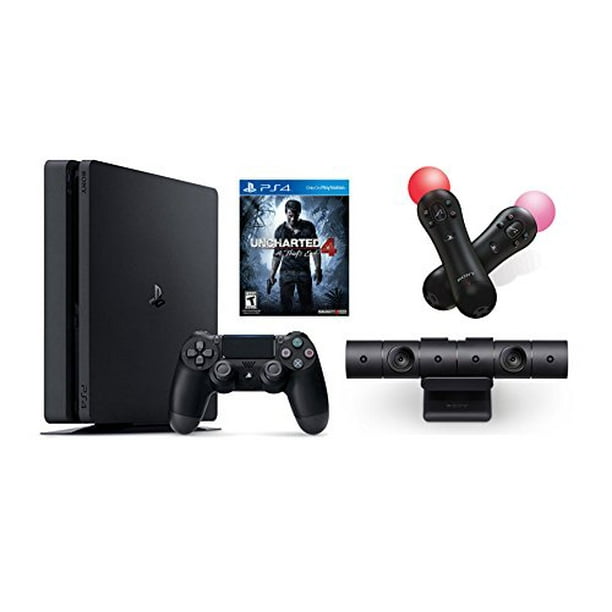 PlayStation 4 Slim Console 3 items BundlePlayStation 4 Slim 500GB