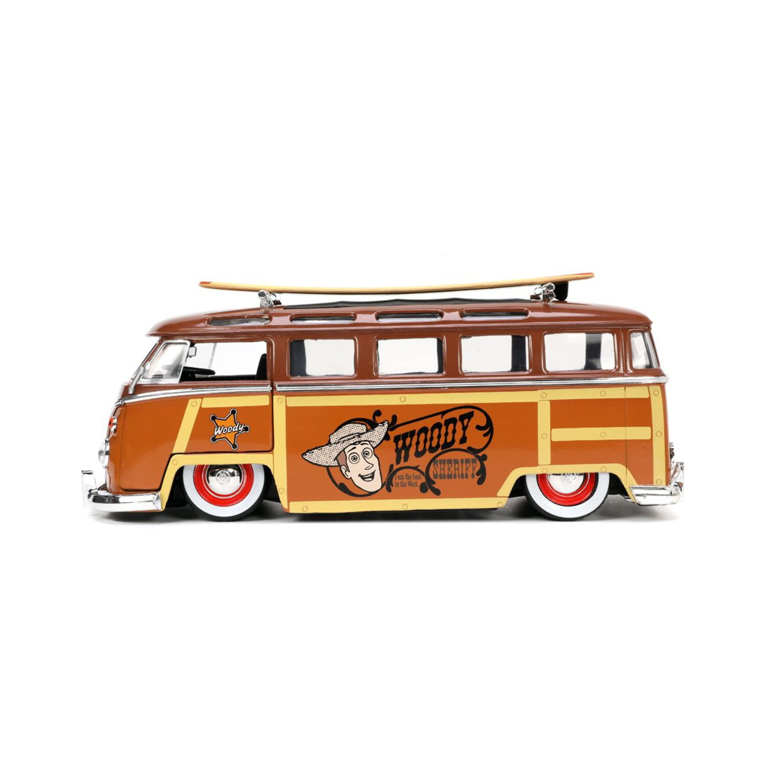 Toy Story VW Surf Bus 1:24 with Woody Figure