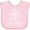 AD-Pink, variant on Inktastic Myrtle Beach South Carolina Boys or Girls Baby Bib