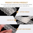 thumbnail image 3 of 25 Yards Lace Trim Ribbon Beautiful Lace Ribbon Sewing Lace Ribbon for DIY, 3 of 7