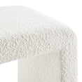 thumbnail image 6 of Simba Boucle Fabric Waterfall Stool in Ivory, 6 of 10