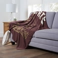 thumbnail image 2 of The Northwest 1COL-23600-0214-OOF 50 x 60 in. NCAA Texas State University Alumni Silk Touch Throw Blanket, 2 of 5