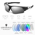 thumbnail image 3 of Gafas de sol deportivas BEACOOL polarizadas UV400 para hombres, mujeres y jóvenes, 3 of 8