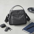 thumbnail image 2 of Crossbody Bags for Women Versatile Multi -Pocket Handbag with Zipper Top Handle Shoulder Bag Adjustable Strap for Shopping Work School & Daily Use (Grey), 2 of 7
