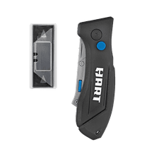 HART Compact Flip Utility Knife with 10 Blades