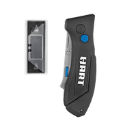 HART Compact Flip Utility Knife with 10 Blades