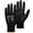 Black, variant on ﻿KAYGO Safety Work Gloves, 12 Pairs, PU Coated Seamless Knit Gloves for Men and Women (S, Pink)