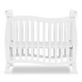 Dream On Me Piper 4in1 Convertible Mini Crib, White