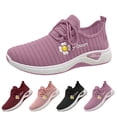 thumbnail image 7 of Fdrone Women Floral Print Bowling Shoes Orthopedic Plantar Fasciitis Non Slip Workout Work Air-Cushion Arch Support Tennis Plantar Fasciitis Gym Running Casual Walking Shoes, 7 of 7