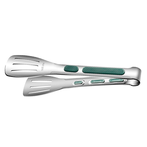 Hytrove Stainless Steel Portable Grill Tongs, Multi-Function Barbecue Clip for Outdoor Cooking and BBQ Accessories
