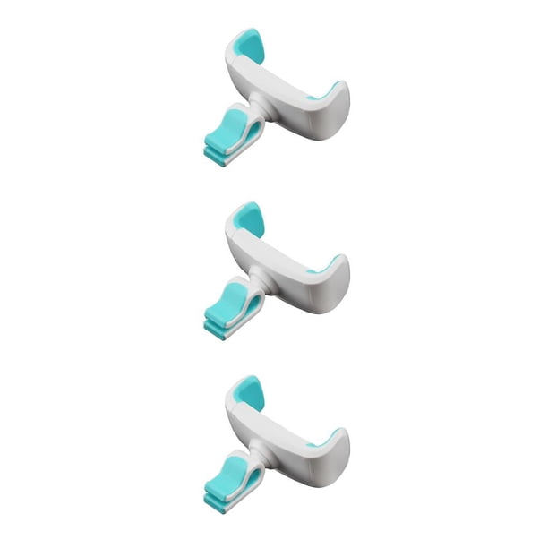 Sidaley Soporte plástico para teléfono inteligente para vehículos Soporte giratorio universal de 360 grados para teléfonos de 3.5 a 6 Type1 NO1