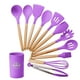 thumbnail image 1 of Juego de Utensilios de Cocina | Kit 12 Piezas de Cocina | Set de Instrumentos de Silicona | Mango de Madera Resistentes | Herramientas de Cocina Multifuncionales, 1 of 5