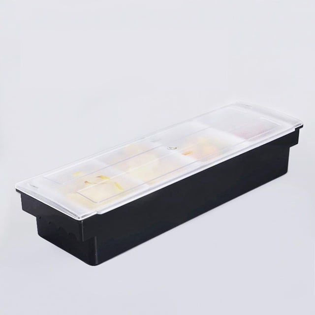 Caja de almacenamiento de especias Conjunto de 4 Perfecl Rack de cocina Servidor de condimentos