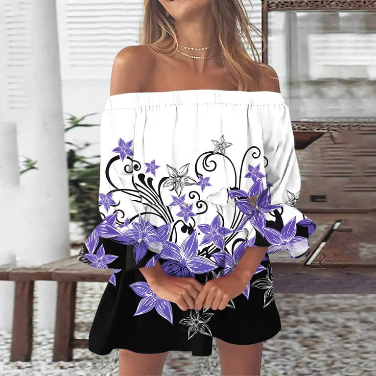 Fsqjgq Womens Summer Dresses Dresses for Women Party Dress Satin