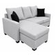 thumbnail image 5 of Sala Esquinera El Bazar Store Denver Gris Plata 200x140 cm, 5 of 10