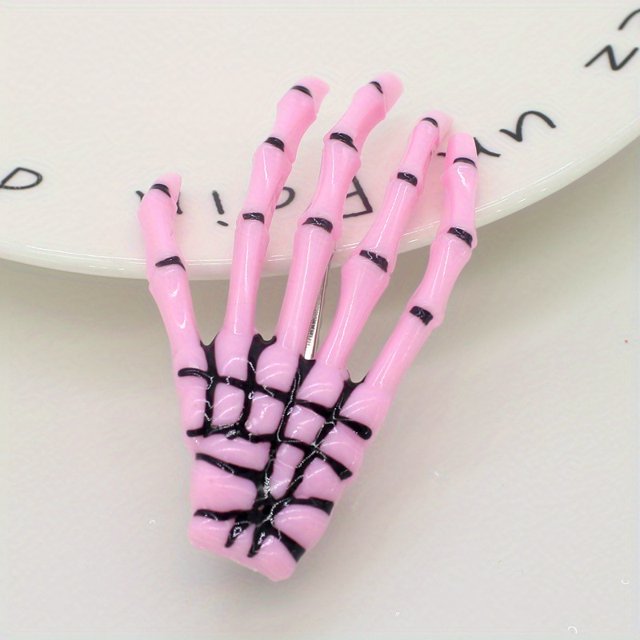 Pince à Cheveux Style Punk pour Femmes - Parfait pour Accessoires de Cheveux Style Halloween et Gothique