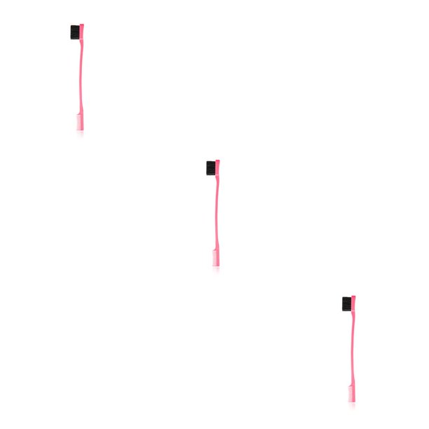 Minnieouse cepillo para cejas Delineador de ojos Aplicación de tinte Sombra de ojos Rosa