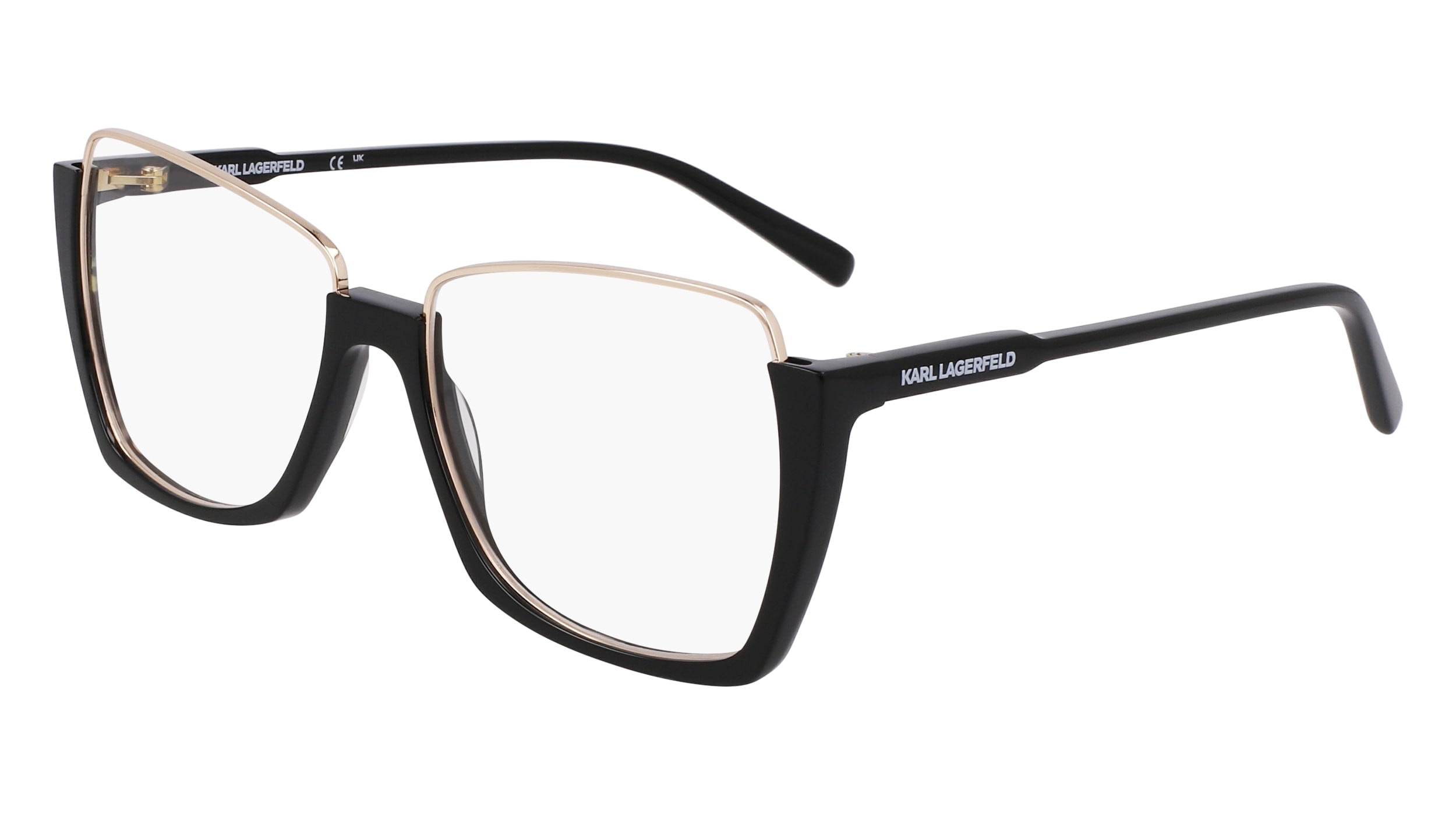 KARL LAGERFELD スクエアフレムメカネ KL991 002 Karl Lagerfeld eyeglasses KL991 WOMAN 52/16/140 002 ONYX