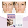 thumbnail image 5 of Facial Lifting Sticker, V-Shaped Face Lifting Strap, Invisible Double Chin Face Lift Patch for Tightening and Firming Skin, Breathable Adjustable Elastic Face Lift Tape, 40 Pieces Package, 5 of 8