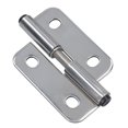 thumbnail image 3 of Stainless Steel Lift Off Leaf Hinge Left 76x100mm Heavy Duty Door Hatch, 3 of 6