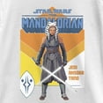 thumbnail image 2 of Girl's Star Wars: The Mandalorian Jedi Ahsoka Tano  Graphic Tee White Medium, 2 of 4