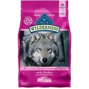 Blue Buffalo Wilderness High Protein Grain Free, Natural Adult Small Breed Dry Dog Food, Chicken 4.5-lb