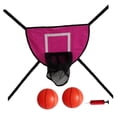 thumbnail image 1 of Aro de baloncesto Zulema para trampolín juguete deportivo resistente con 2 bolas, 1 of 8