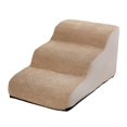 thumbnail image 4 of LOVIVER Dog Stairs Soft Comfotable Pet Ramp Dog Ramp for Puppy Older Dogs Small Pets Beige, 4 of 8