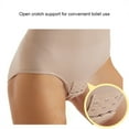 thumbnail image 4 of Qarigey Nylon Manténgase seguro con body Shapewear Fajas cómodas y favorecedoras para mujeres conjuntos de ropa Color de piel S, 4 of 6