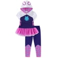 thumbnail image 2 of Conjunto de cosplay para niñas Marvel Spider-Gwen con sudadera con capucha y leggings, 2 of 9