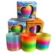 thumbnail image 4 of Slinky, el juguete original de resorte para caminar, Slinky gigante de plástico con forma de arcoíris, juguetes para niños a partir de 5 años, 4 of 5
