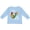 AE-Light Blue, variant on Inktastic Farmer I Rule The Roost Rooster Boys or Girls Long Sleeve Toddler T-Shirt
