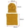 thumbnail image 3 of Viworld Women's Knitted Beanie Baggy Hat Scarf Soft Winter Warm Plain Ski Earflap Caps, 3 of 5