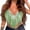 Green, variant on Fshinging Tank Tops for Women Solid V Neck Spaghetti Strap Camisole Summer Sleeveless 2026 Slim Fitted Basic Layering Shirts Black One Size